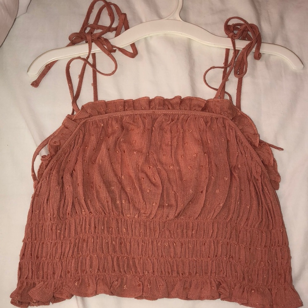 American Threads pink tank top